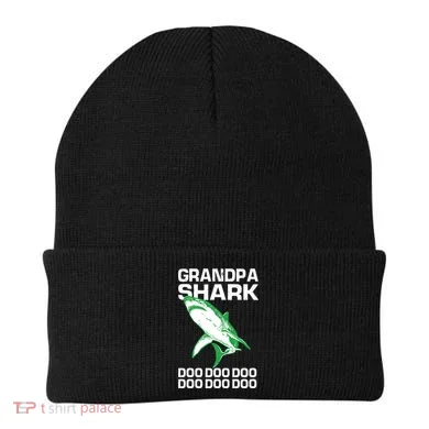 Grandpa Shark Doo Beanie