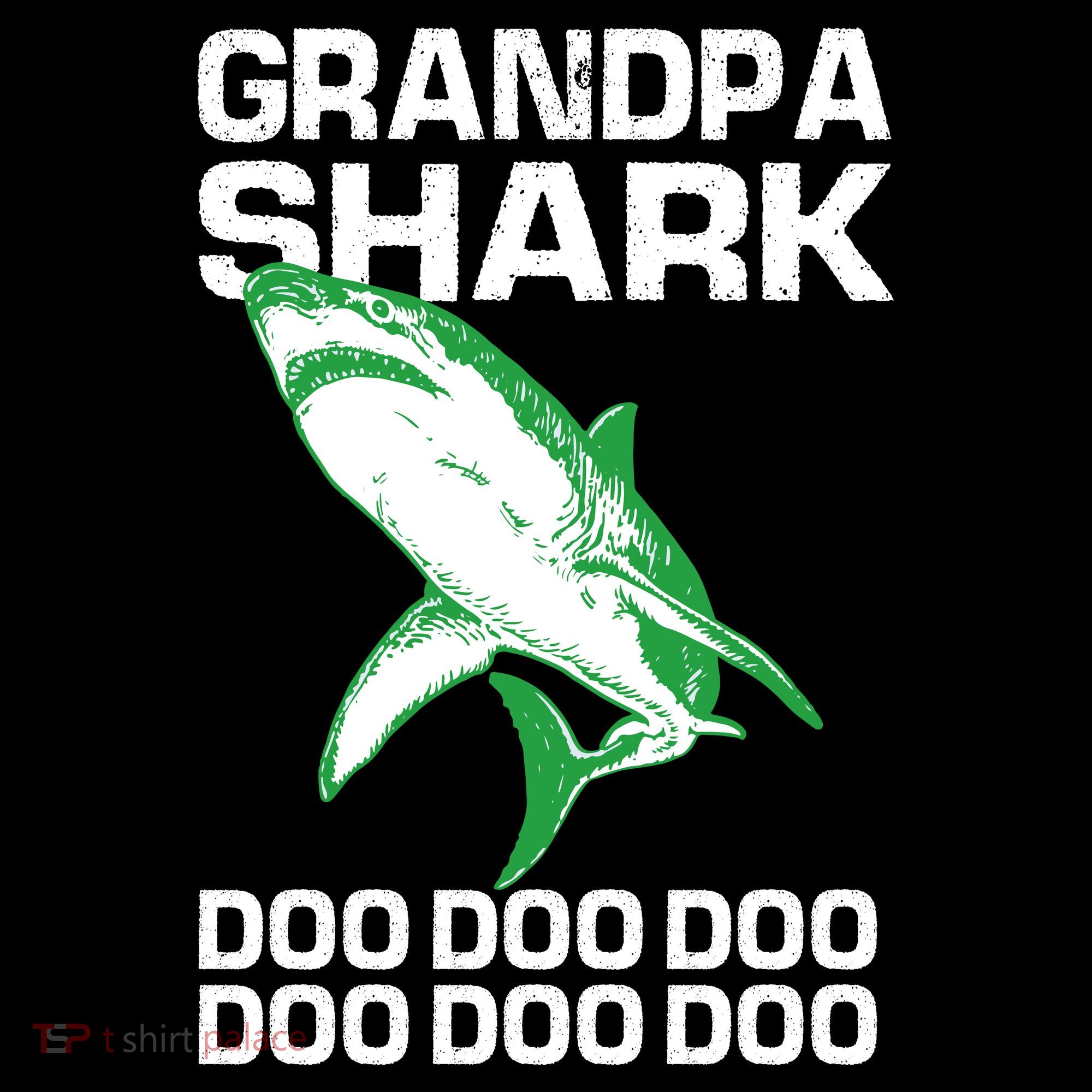 Grandpa Shark Doo Mousepad