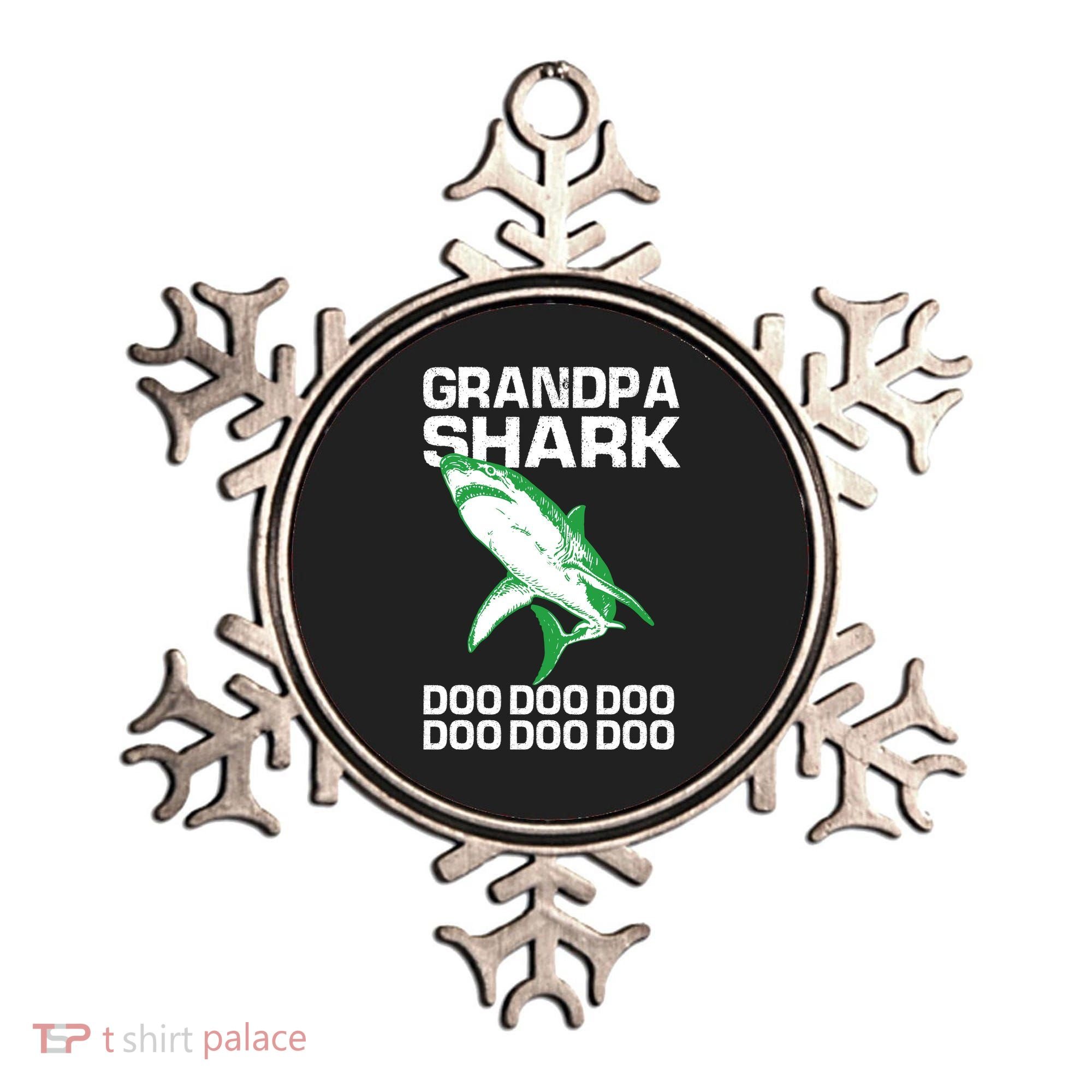 Grandpa Shark Doo Ornament