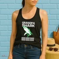 Grandpa Shark Doo Women's Tank Top thumb 2