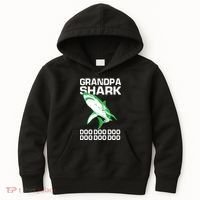 Grandpa Shark Doo Kids Hoodie thumb 0