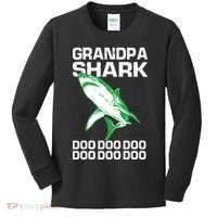 Grandpa Shark Doo Kids Long Sleeve Shirt thumb 0