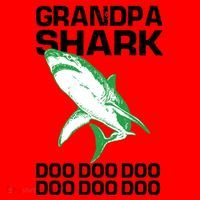 Grandpa Shark Doo Santa Hat thumb 1
