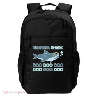 Grandpa Shark Doo Doo Doo Backpack