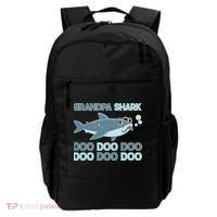 Grandpa Shark Doo Doo Doo Backpack thumb 0