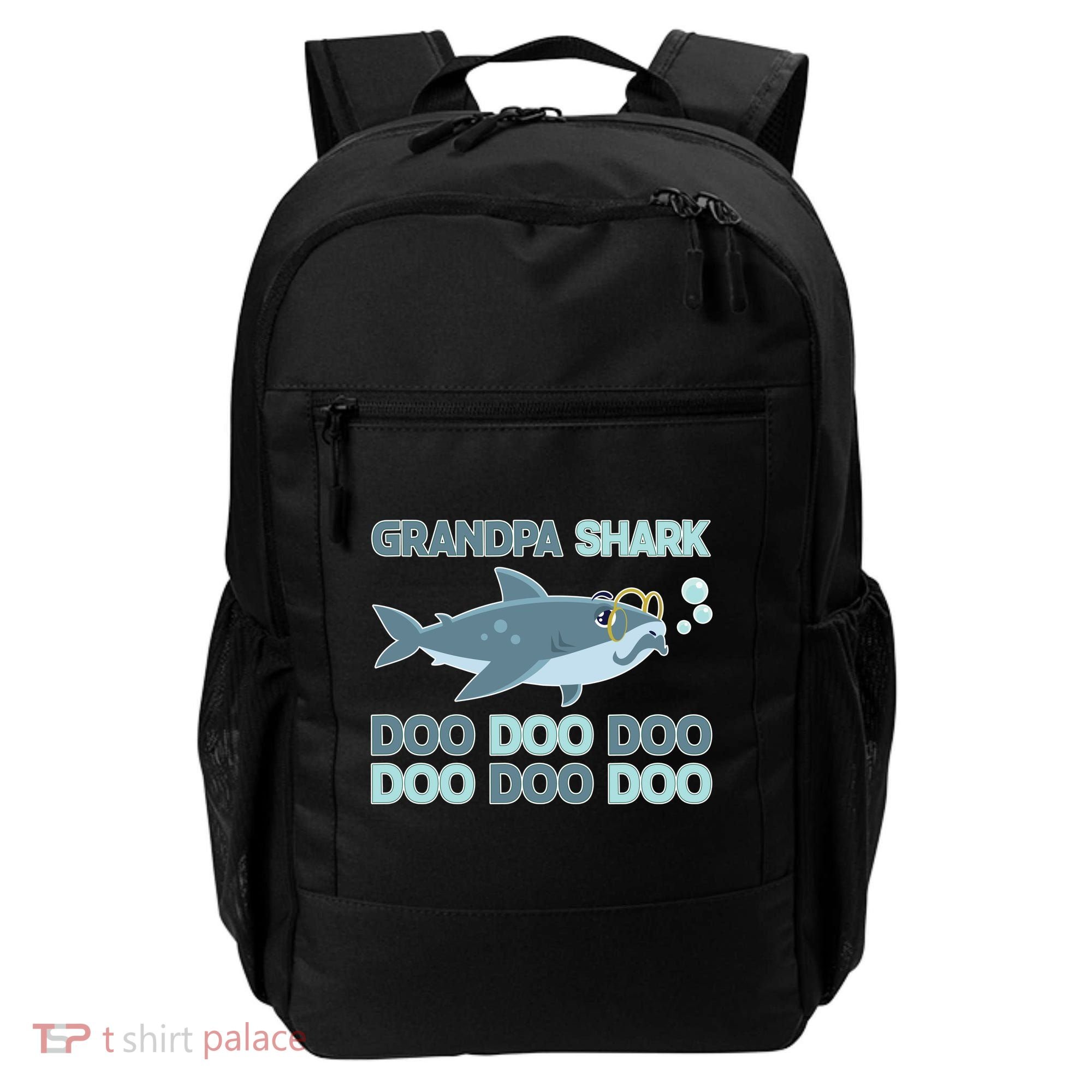 Grandpa Shark Doo Doo Doo Backpack