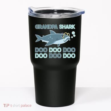 Grandpa Shark Doo Doo Doo Tumbler