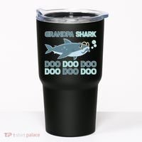Grandpa Shark Doo Doo Doo Tumbler thumb 0