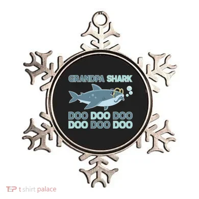 Grandpa Shark Doo Doo Doo Ornament