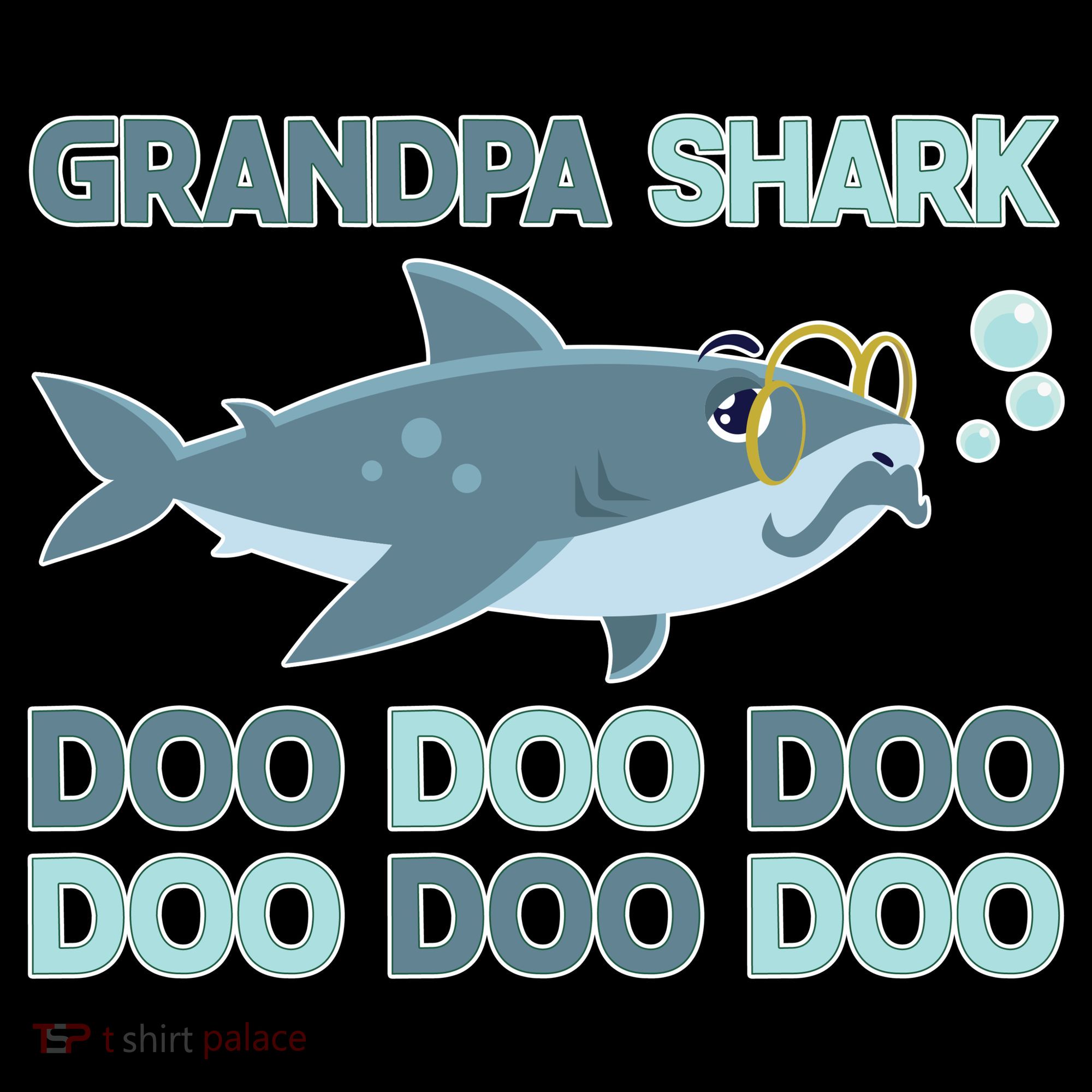 Grandpa Shark Doo Doo Doo Ornament