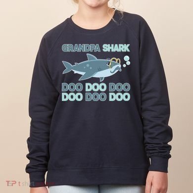 Grandpa Shark Doo Doo Doo Women's Sweatshirt