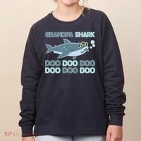 Grandpa Shark Doo Doo Doo Women's Sweatshirt thumb 0