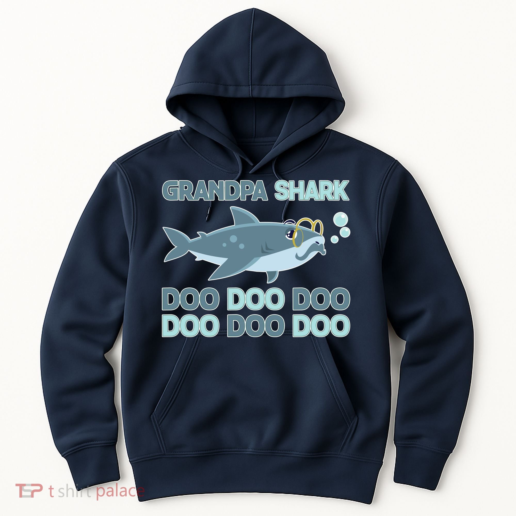 Grandpa Shark Doo Doo Doo Hoodie