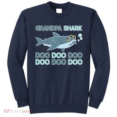 Grandpa Shark Doo Doo Doo Sweatshirt