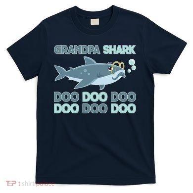 Grandpa Shark Doo Doo Doo T-Shirt