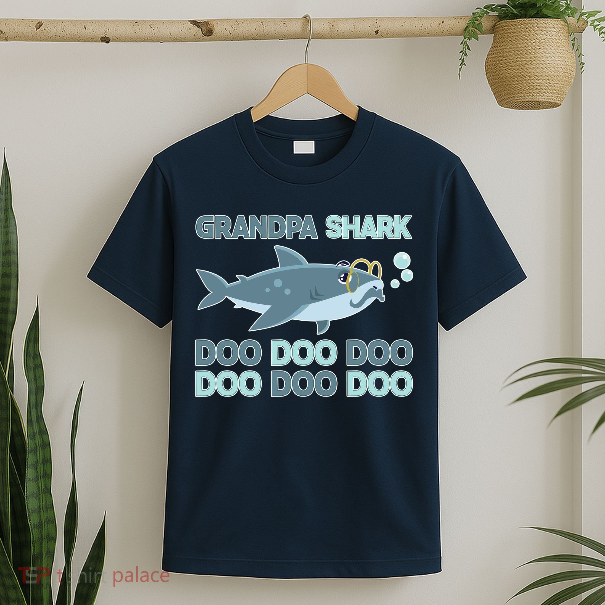 Grandpa Shark Doo Doo Doo T-Shirt