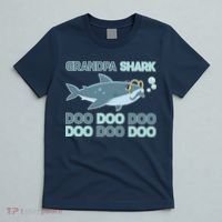 Grandpa Shark Doo Doo Doo T-Shirt thumb 5