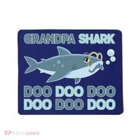 Grandpa Shark Doo Doo Doo Mousepad thumb 0