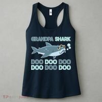 Grandpa Shark Doo Doo Doo Women's Tank Top thumb 3