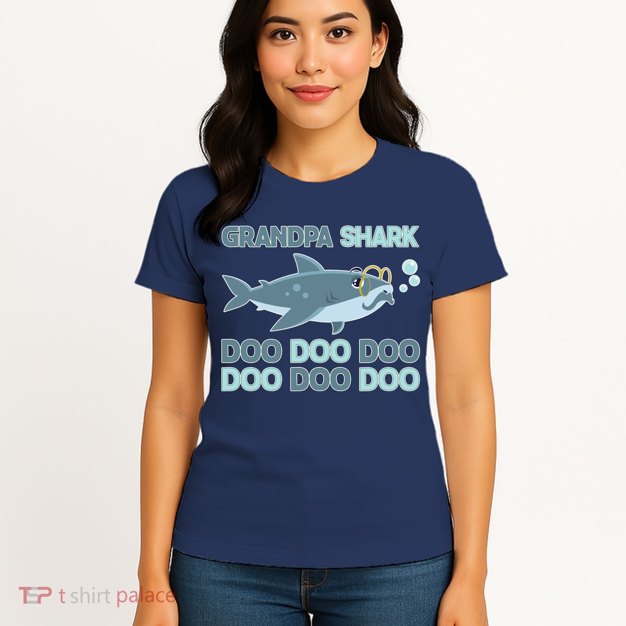 Grandpa Shark Doo Doo Doo Women's T-Shirt