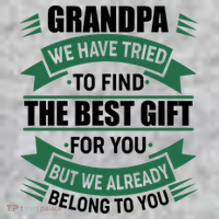 Grandpa The Best Gift For You Kids T-Shirt thumb 2