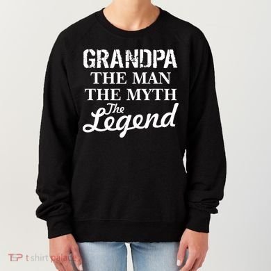 Grandpa The Man Myth Legend Women's Sweatshirt