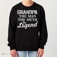 Grandpa The Man Myth Legend Women's Sweatshirt thumb 0