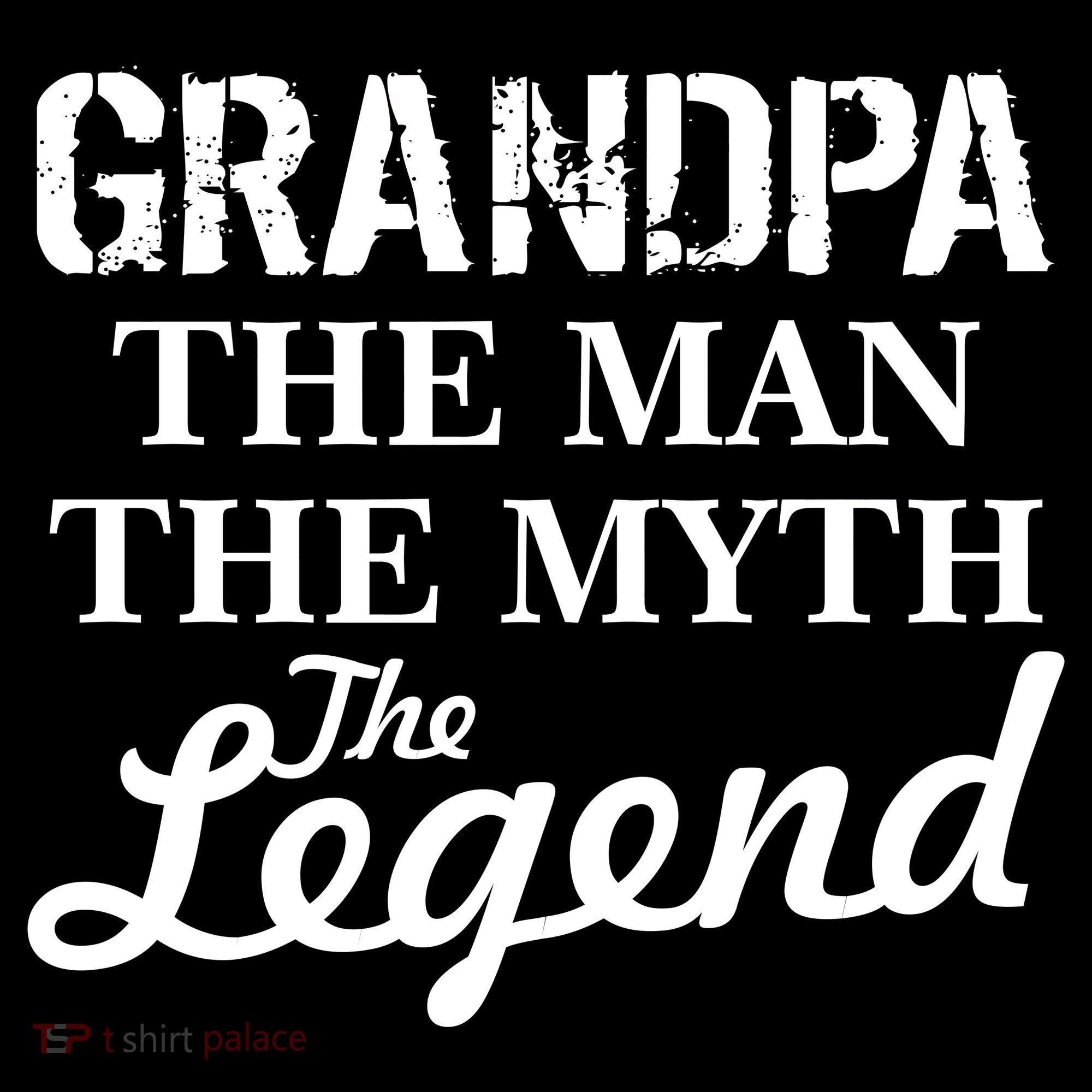 Grandpa The Man Myth Legend Women's Hoodie