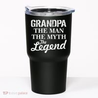 Grandpa The Man Myth Legend Tumbler thumb 0
