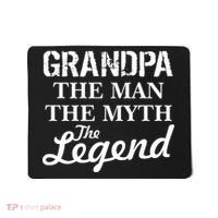 Grandpa The Man Myth Legend Mousepad thumb 0