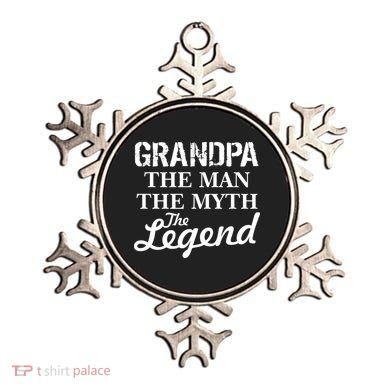 Grandpa The Man Myth Legend Ornament