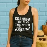 Grandpa The Man Myth Legend Women's Tank Top thumb 2