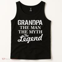 Grandpa The Man Myth Legend Tank Top thumb 2