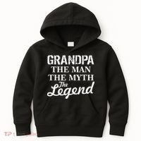 Grandpa The Man Myth Legend Kids Hoodie thumb 0