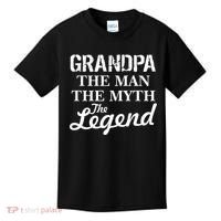 Grandpa The Man Myth Legend Kids T-Shirt thumb 0