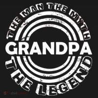 Grandpa The Man Myth The Legend Funny Backpack thumb 2
