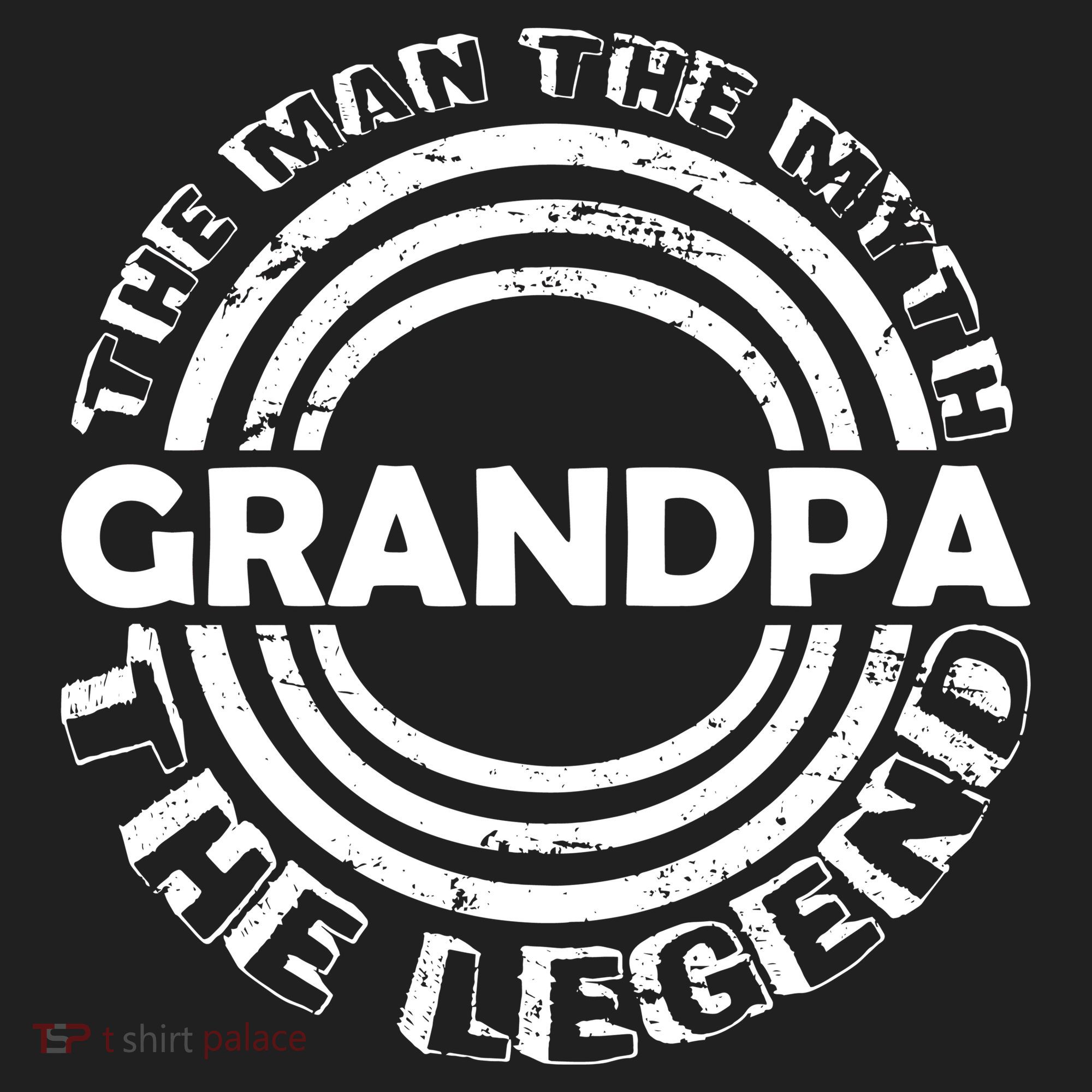 Grandpa The Man Myth The Legend Funny Tumbler