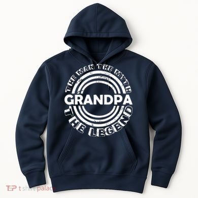Grandpa The Man Myth The Legend Funny Hoodie