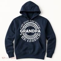 Grandpa The Man Myth The Legend Funny Hoodie thumb 0