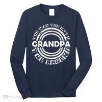 Grandpa The Man Myth The Legend Funny Long Sleeve Shirt thumb 0