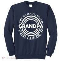 Grandpa The Man Myth The Legend Funny Sweatshirt thumb 0