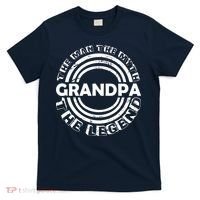 Grandpa The Man Myth The Legend Funny T-Shirt thumb 0