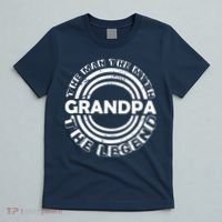 Grandpa The Man Myth The Legend Funny T-Shirt thumb 5