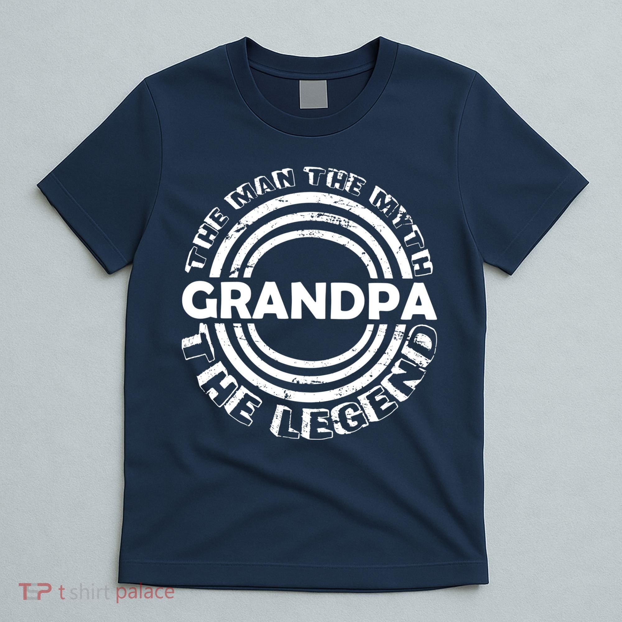 Grandpa The Man Myth The Legend Funny T-Shirt