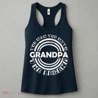 Grandpa The Man Myth The Legend Funny Women's Tank Top thumb 3
