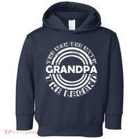 Grandpa The Man Myth The Legend Funny Toddler Hoodie thumb 0