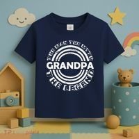 Grandpa The Man Myth The Legend Funny Toddler T-Shirt thumb 3