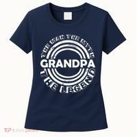 Grandpa The Man Myth The Legend Funny Women's T-Shirt thumb 0