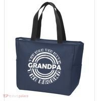 Grandpa The Man Myth The Legend Funny Tote Bag thumb 3