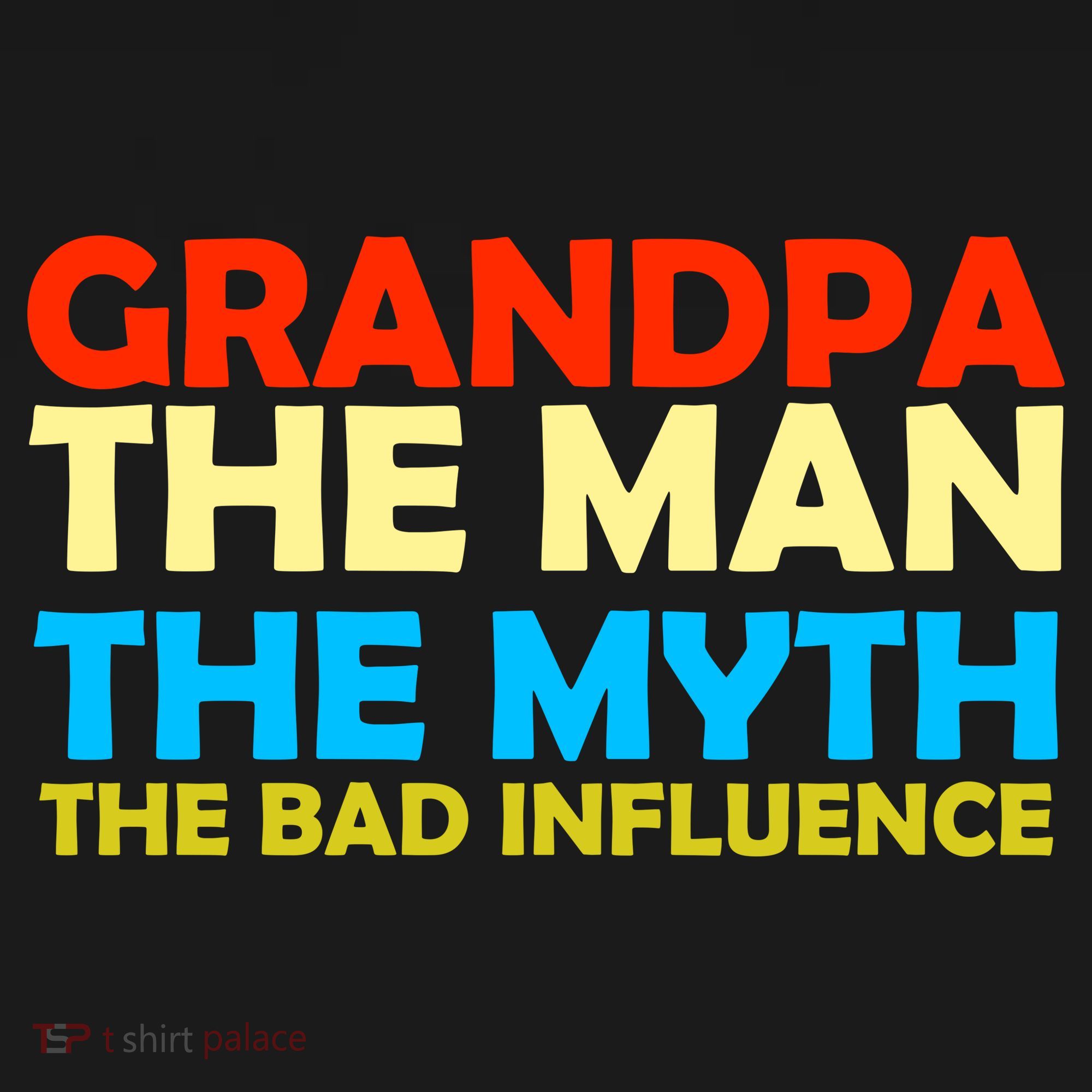 Grandpa The Man The Myth The Bad Influence Ornament